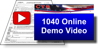 video 1040 online demo CTS